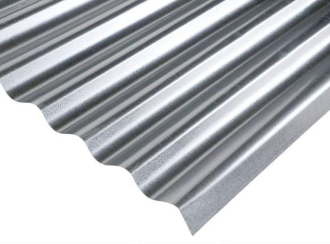 PLANCHA ZINC ACANALADO 0.35 X 3.6 MTS