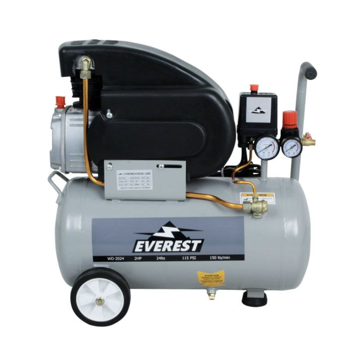 COMPRESOR 24 LÍTROS 2HP EVEREST